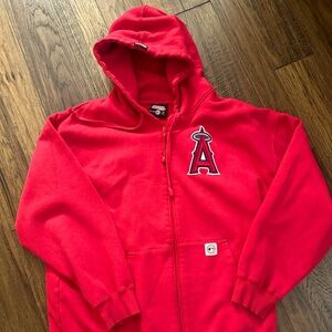 Angels Major League Baseball zip up hoodie men’s XXL